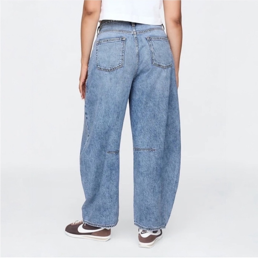 NWT Gap High Rise UltraSoft Horseshoe Jeans Medium Indigo - 575504🩷 - Picture 6 of 8
